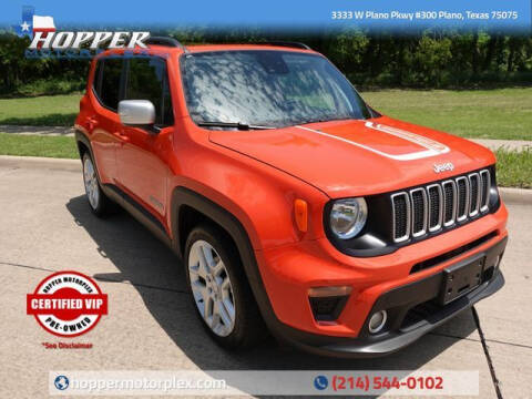 2021 Jeep Renegade for sale at HOPPER MOTORPLEX in Plano TX