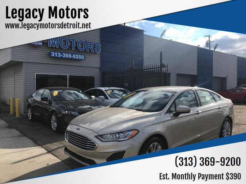 2019 Ford Fusion for sale at Legacy Motors in Detroit MI