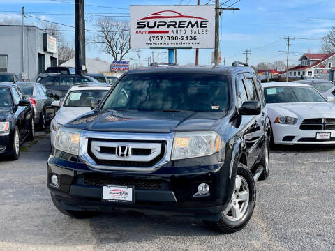 2011 Honda Pilot for sale at Supreme Auto Sales in Chesapeake VA