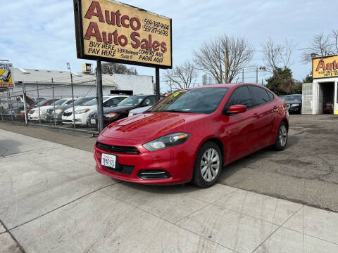 2014 Dodge Dart for sale at AUTCO AUTO SALES in Fresno CA