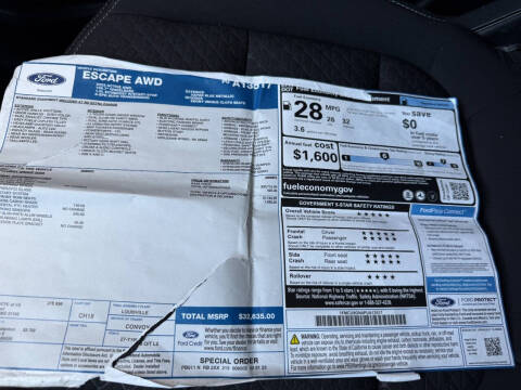 2023 Ford Escape Active