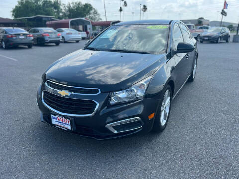 2015 Chevrolet Cruze for sale at Mid Valley Motors in La Feria TX