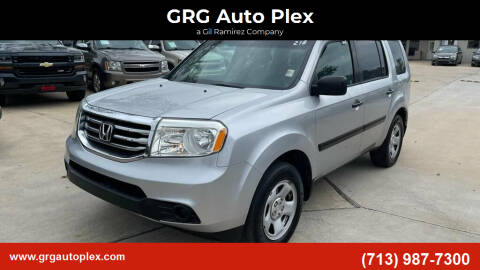 2013 Honda Pilot for sale at GRG Auto Plex in Houston TX