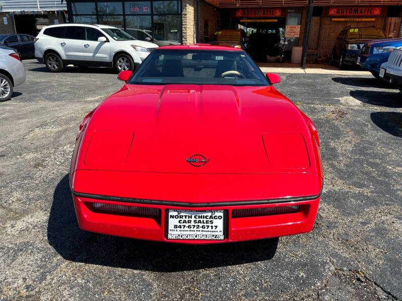 1987 Chevrolet Corvette for sale at North Chicago Car Sales Inc in Waukegan IL