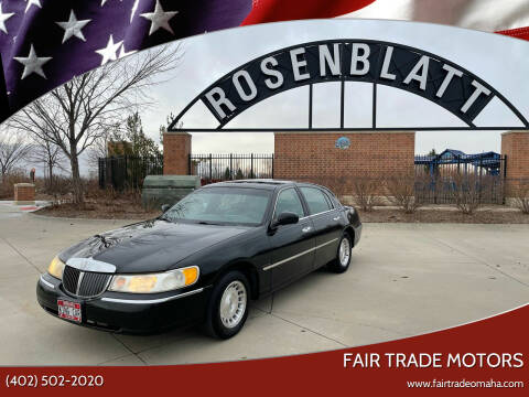 1999 Lincoln Town Car for sale at FAIR TRADE MOTORS in Bellevue NE