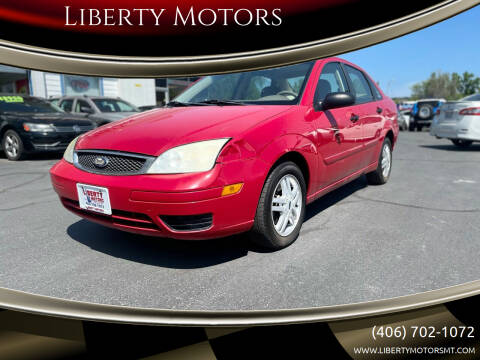 2005 Ford Focus for sale at Liberty Motors in Billings MT