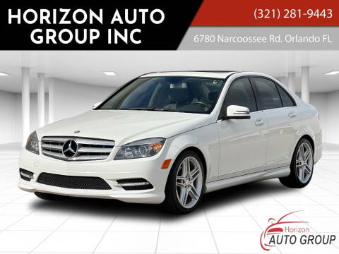 2011 Mercedes-Benz C-Class for sale at HORIZON AUTO GROUP INC in Orlando FL