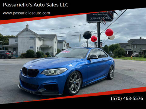 2015 BMW 2 Series for sale at Passariello's Auto Sales LLC in Old Forge PA