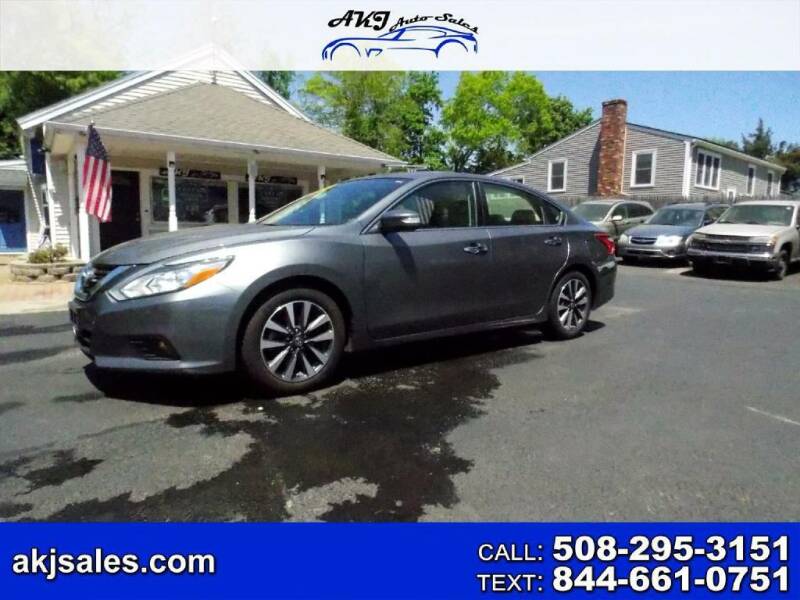 2016 Nissan Altima for sale at AKJ Auto Sales in West Wareham MA