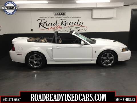 2003 Ford Mustang SVT Cobra for sale at Road Ready Used Cars in Ansonia CT