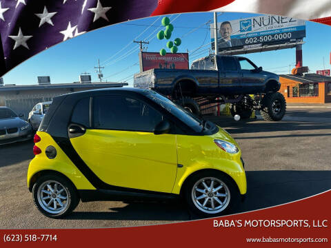 2008 Smart fortwo for sale at Baba's Motorsports, LLC in Phoenix AZ
