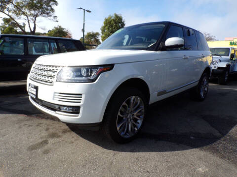 2015 Land Rover Range Rover for sale at Santa Monica Suvs in Santa Monica CA