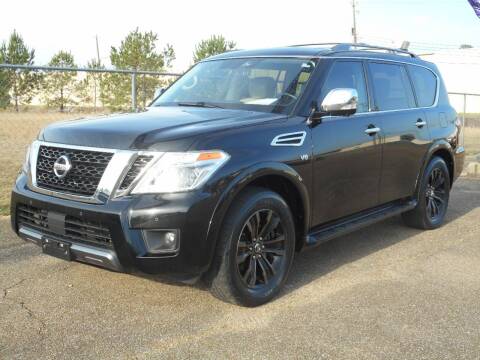 2019 Nissan Armada for sale at STRAHAN AUTO SALES INC in Hattiesburg MS