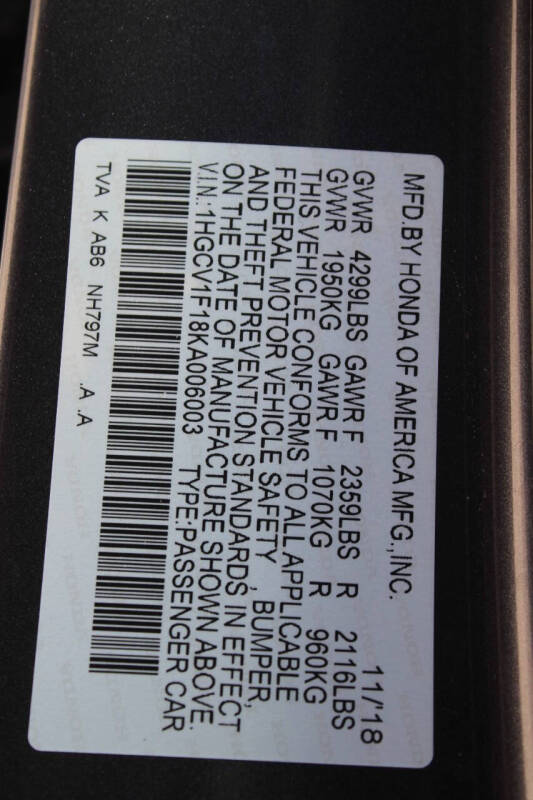 2019 Honda Accord LX