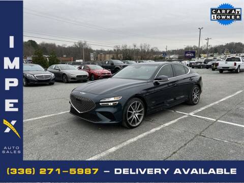 2022 Genesis G70 for sale at Impex Auto Sales in Greensboro NC