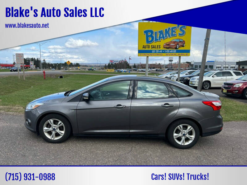 2014 Ford Focus for sale at Blake's Auto Sales LLC in Rice Lake WI