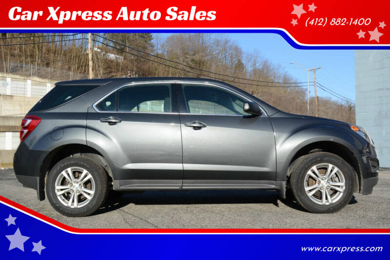 2017 Chevrolet Equinox for sale at Car Xpress Auto Sales in Pittsburgh PA