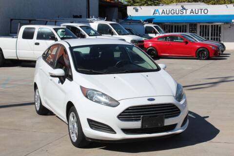 2014 Ford Fiesta for sale at August Auto in El Cajon CA