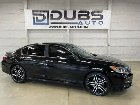 2017 Honda Accord for sale at DUBS AUTO LLC in Clearfield UT