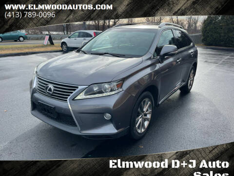 2013 Lexus RX 450h for sale at Elmwood D+J Auto Sales in Agawam MA