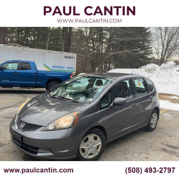 2012 Honda Fit for sale at PAUL CANTIN in Fall River MA