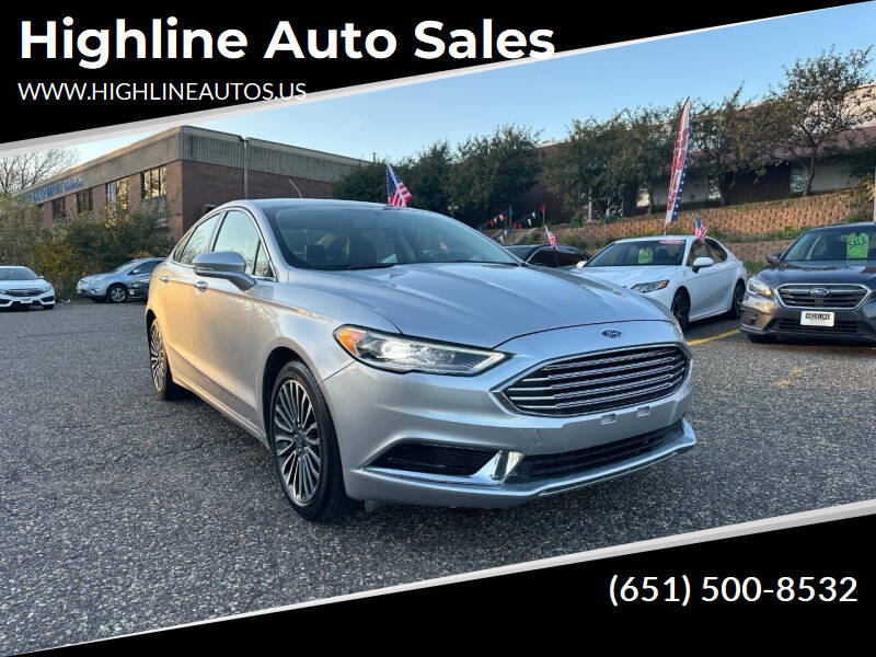 2018 Ford Fusion for sale at Highline Auto Sales in Maplewood MN