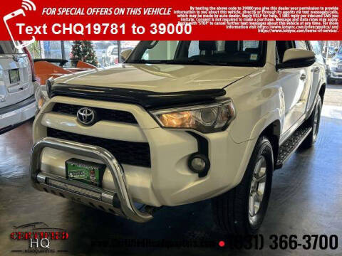 2017 Toyota 4Runner for sale at CERTIFIED HEADQUARTERS in Saint James NY
