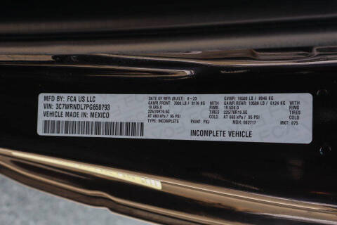 2023 RAM 5500
