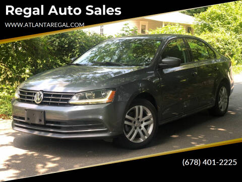 2018 Volkswagen Jetta for sale at Regal Auto Sales in Marietta GA