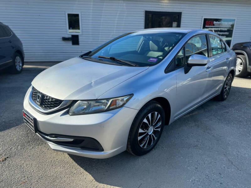 Used 2014 Honda Civic LX with VIN 2HGFB2F58EH525167 for sale in Bath, ME