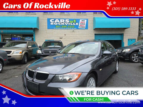 2006 BMW 3 Series for sale at Cars Of Rockville in Rockville MD