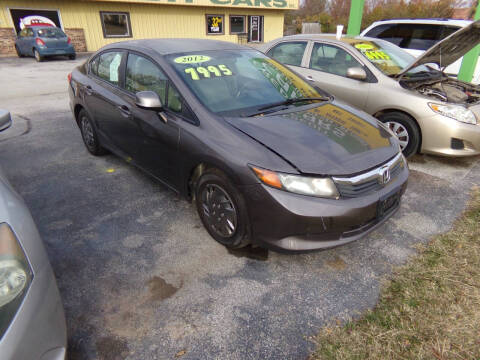 2012 Honda Civic for sale at Credit Cars of NWA in Bentonville AR