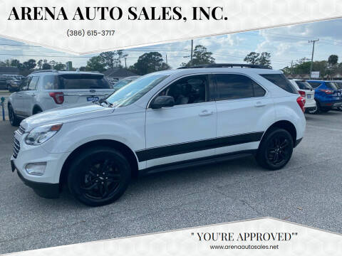 2017 Chevrolet Equinox for sale at ARENA AUTO SALES,  INC. in Holly Hill FL