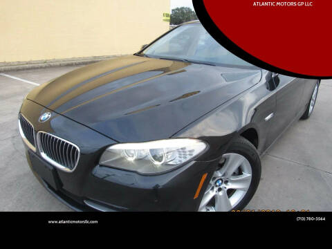 2011 BMW 5 Series for sale at ATLANTIC MOTORS GP LLC in Houston TX