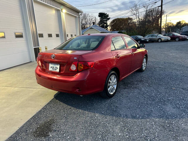 2010 Toyota Corolla for sale at PEAK VIEW MOTORS in Mount Crawford, VA