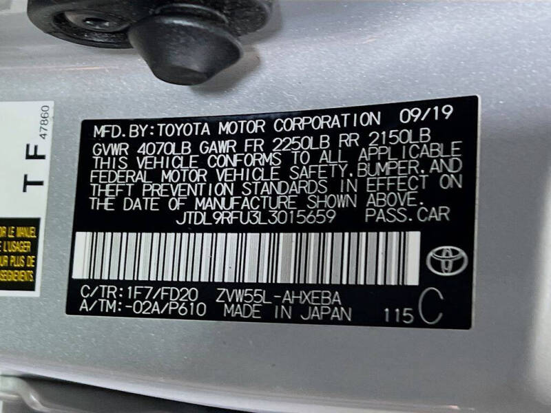 2020 Toyota Prius LE AWD-e