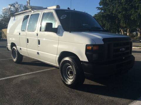 2010 Ford E-Series Cargo for sale at Tropical Motors Cargo Vans and Car Sales Inc. in Pompano Beach FL