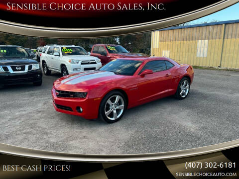 2011 Chevrolet Camaro for sale at Sensible Choice Auto Sales, Inc. in Longwood FL