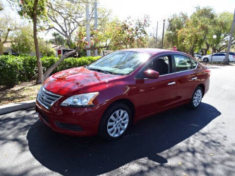2014 Nissan Sentra for sale at DONNY MILLS AUTO SALES in Largo FL