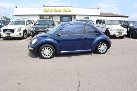 2004 Volkswagen New Beetle for sale at MIRA AUTO SALES in Cincinnati OH