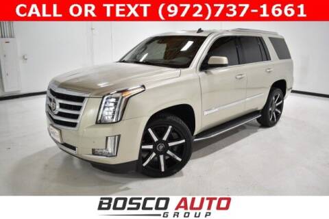 2015 Cadillac Escalade for sale at Bosco Auto Group in Flower Mound TX