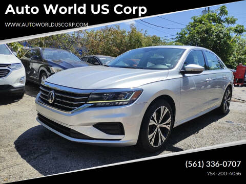 2021 Volkswagen Passat for sale at Auto World US Corp in Plantation FL
