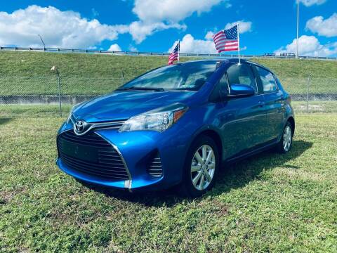 2017 Toyota Yaris for sale at Cars N Trucks in Hollywood FL