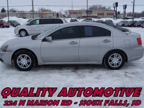 2011 Mitsubishi Galant for sale at Quality Automotive in Sioux Falls SD