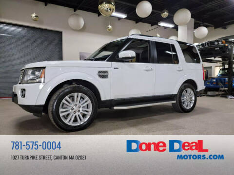 2015 Land Rover LR4 for sale at DONE DEAL MOTORS in Canton MA