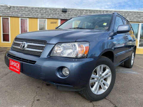 2006 Toyota Highlander Hybrid for sale at Superior Auto Sales, LLC in Wheat Ridge CO