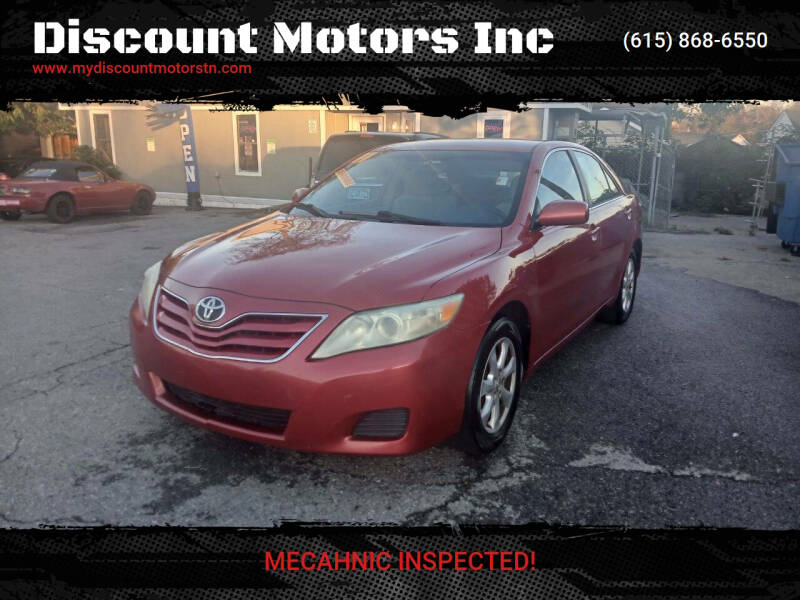 2011 Toyota Camry for sale at Discount Motors Inc in Madison TN