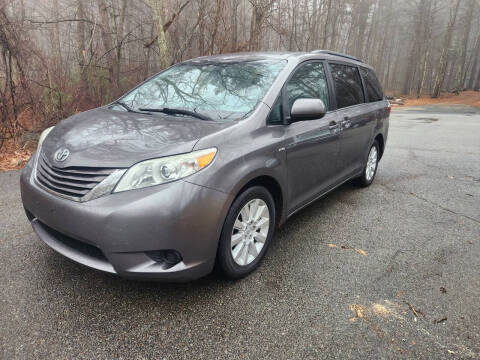 2016 Toyota Sienna for sale at Cappy's Automotive in Whitinsville MA