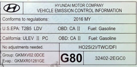 2016 Hyundai Elantra GT