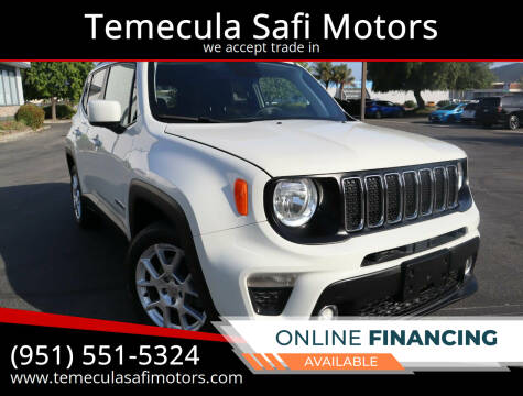 2020 Jeep Renegade for sale at Temecula Safi Motors in Temecula CA